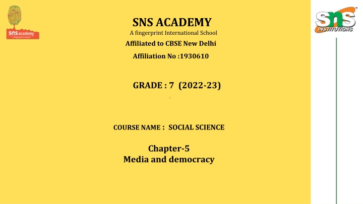 sns academy a fingerprint international school n.w