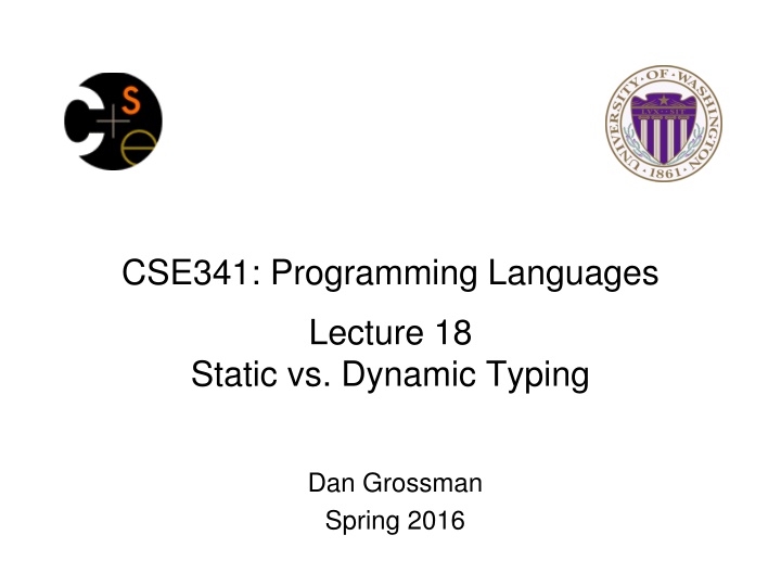cse341 programming languages n.w