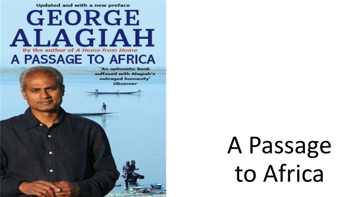 a passage to africa n.w