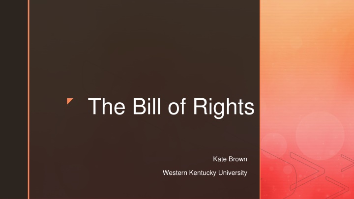 the bill of rights n.w
