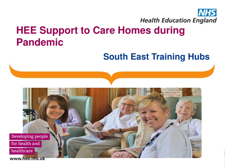 hee support to care homes during pandemic n.w