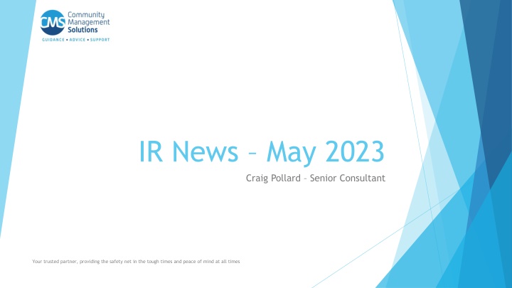ir news may 2023 craig pollard senior consultant n.w
