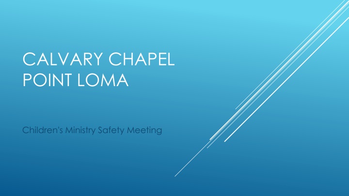 calvary chapel point loma n.w