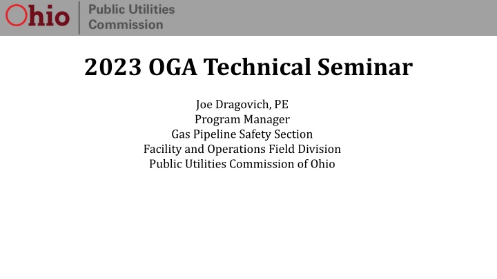 2023 oga technical seminar n.w