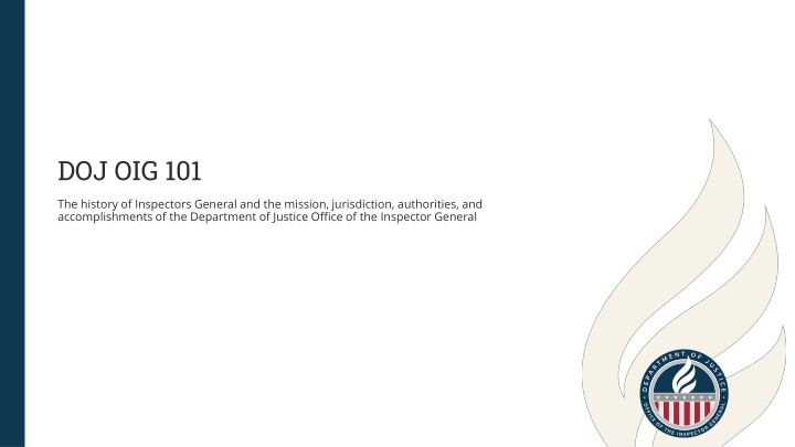 doj oig 101 n.w