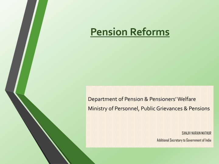 pension reforms n.w