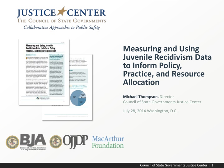 Tracking Juvenile Recidivism Data for Informed Policy and Practice