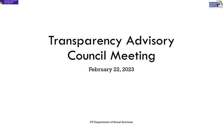 transparency advisory council meeting n.w