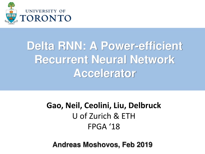 delta rnn a power efficient recurrent neural n.w
