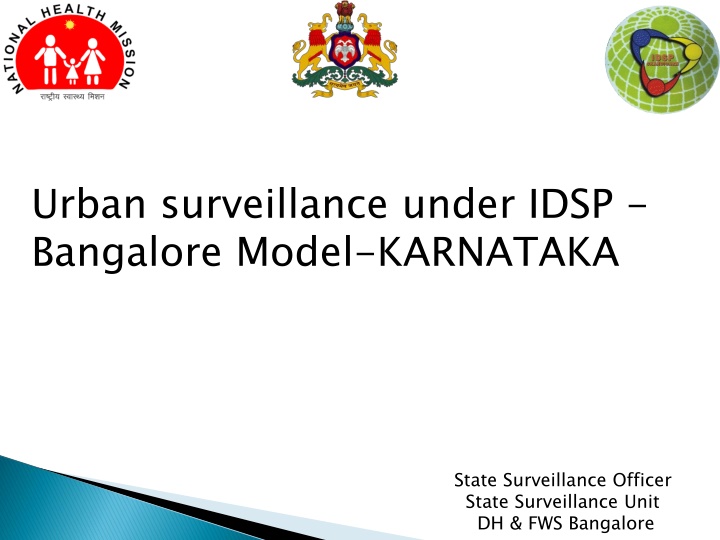 urban surveillance under idsp bangalore model n.w