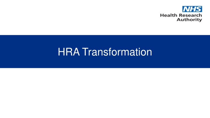 hra transformation n.w