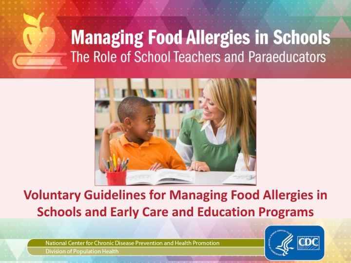 voluntary guidelines for managing food allergies n.w