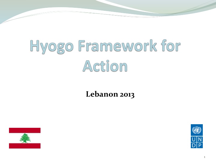 Disaster Risk Management in Lebanon
