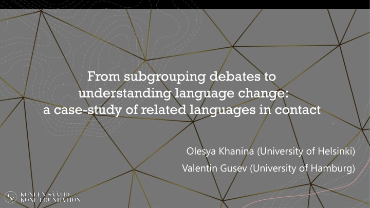 from subgrouping debates to understanding n.w