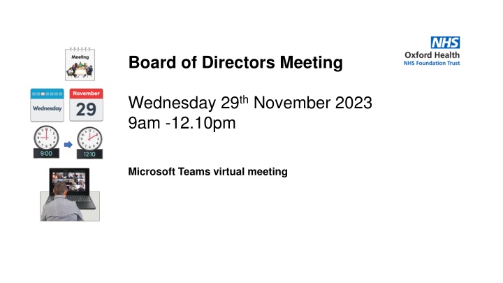 board of directors meeting n.w