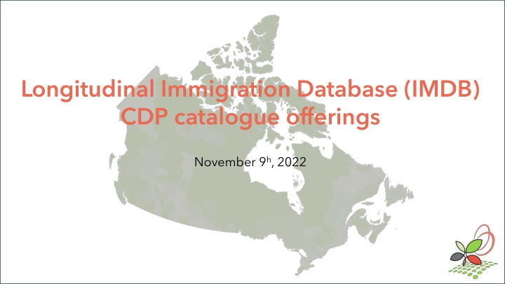 longitudinal immigration database imdb n.w