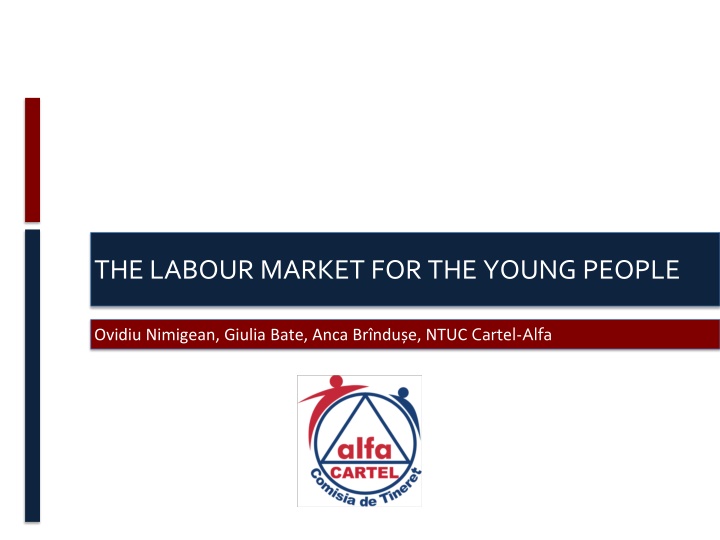 The Labour Market for Young People: Current Situation and Challenges