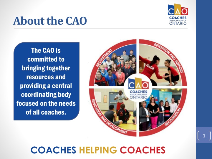 about the cao n.w