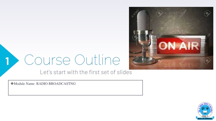 Radio Broadcasting Course Overview