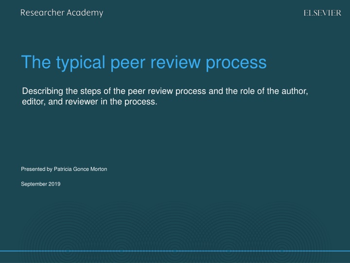 The Peer Review Process