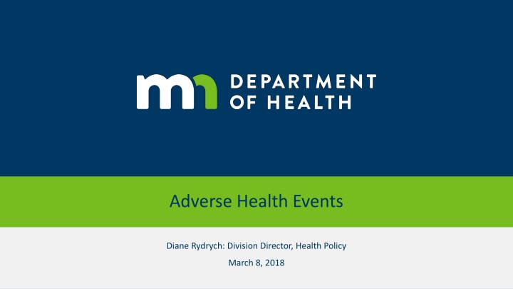 adverse health events n.w