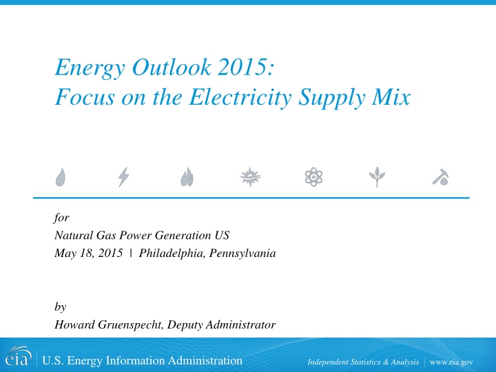 Focus on the Electricity Supply Mix for Natural Gas Power Generation in the US