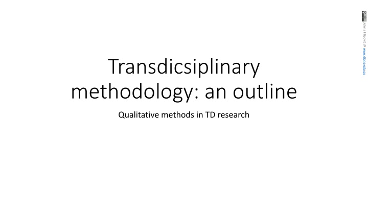 Qualitative Research Methodologies in Transdisciplinary Studies