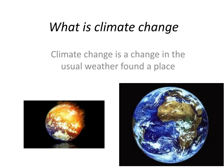 Climate Change