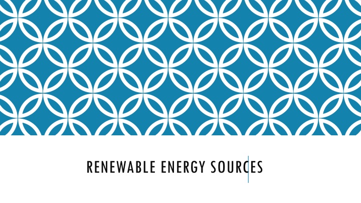 renewable energy sources n.w