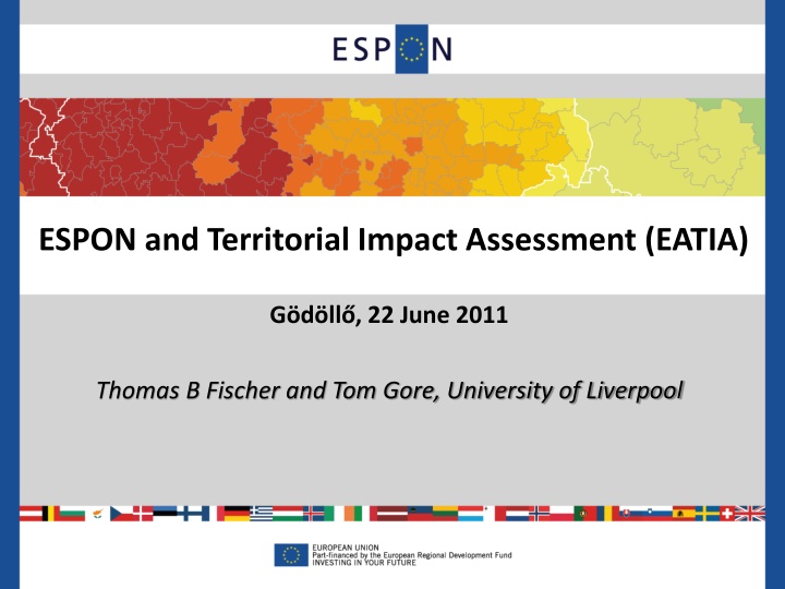 espon and territorial impact assessment eatia n.w