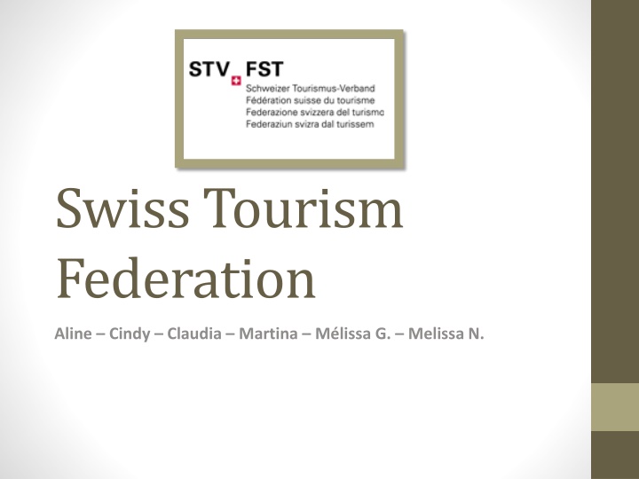 swiss tourism federation n.w