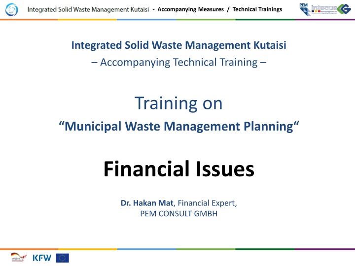 accompanying measures technical trainings n.w