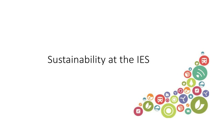 sustainability at the ies n.w