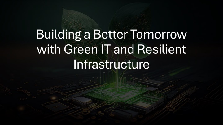 building a better tomorrow with green n.w