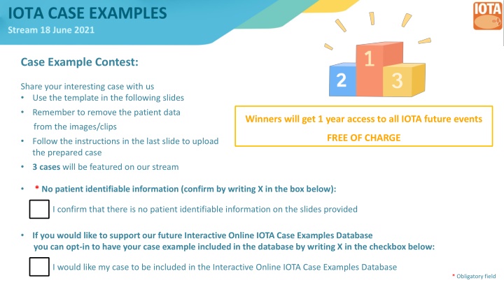 Share Your Interesting Case in the Case Example Contest