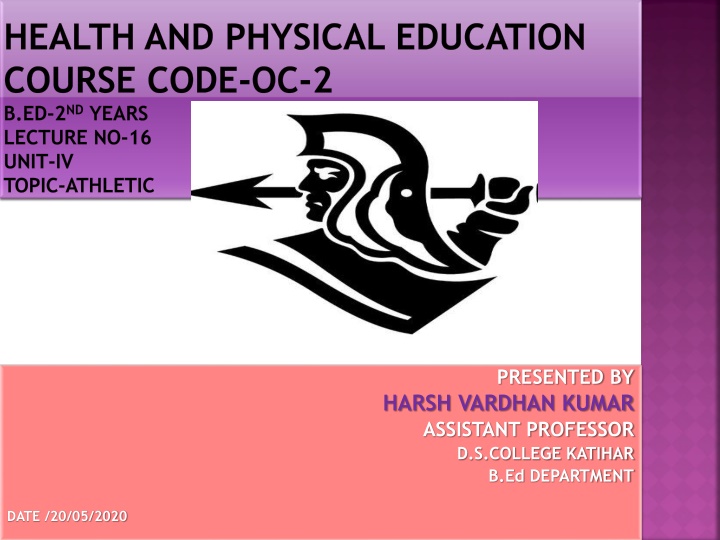 health and physical education course code n.w