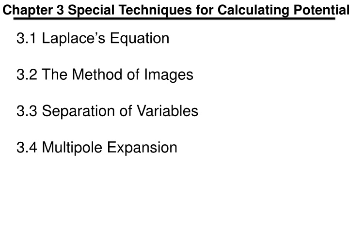 chapter 3 special techniques for calculating n.w