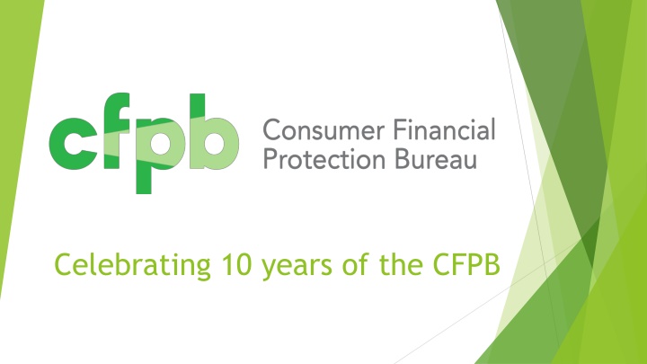 celebrating 10 years of the cfpb n.w