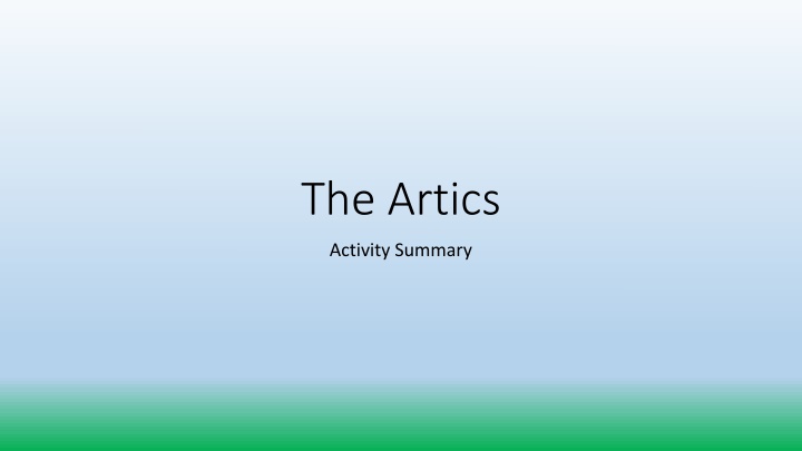 the artics n.w