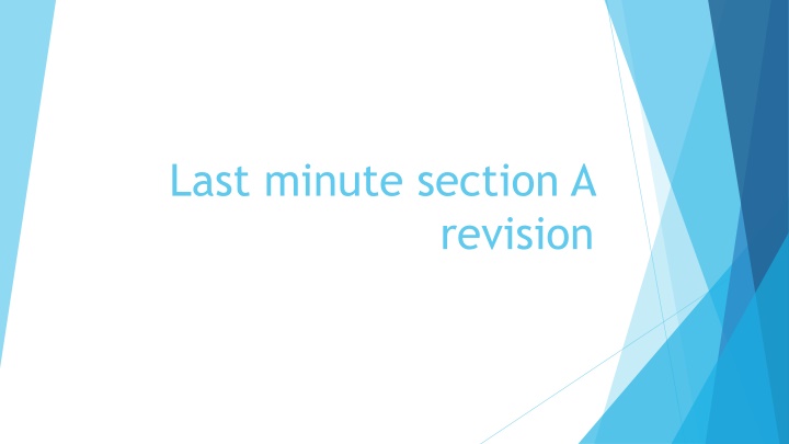 last minute section a n.w