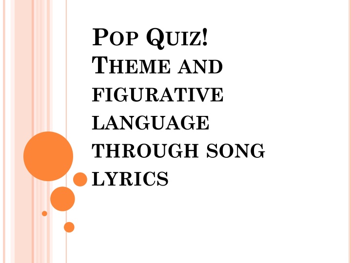p op q uiz t heme and figurative language through n.w