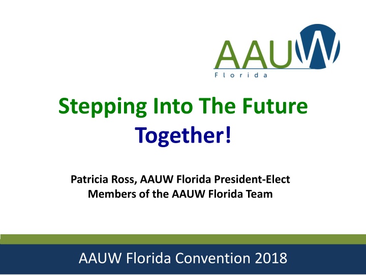 stepping into the future together n.w