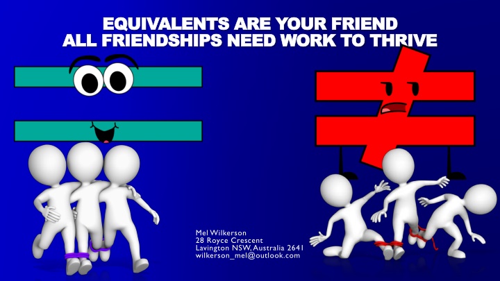 equivalents are your friend equivalents are your n.w