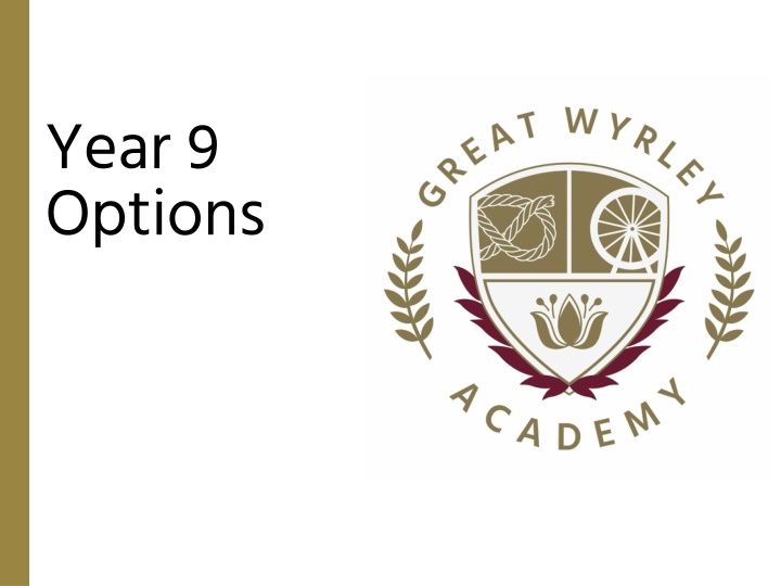 year 9 options n.w