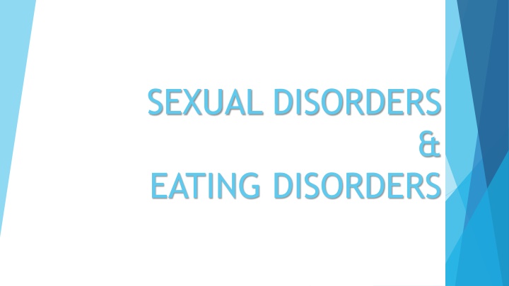 sexual disorders n.w