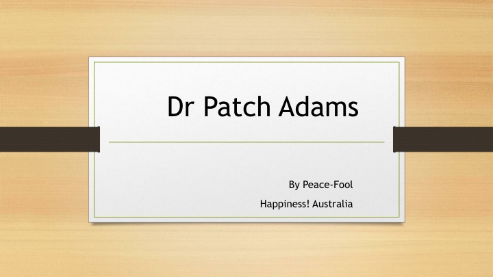 dr patch adams n.w
