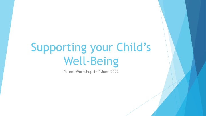 supporting your child s well being parent n.w
