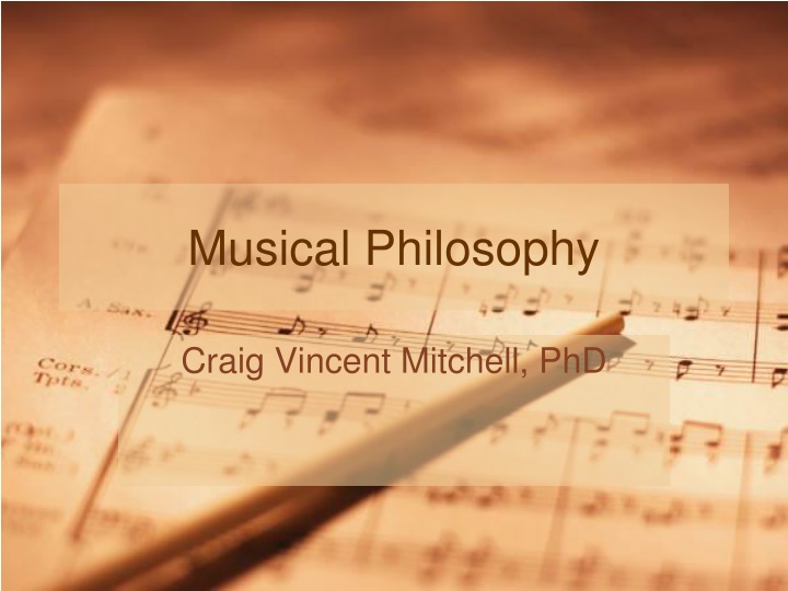 musical philosophy n.w
