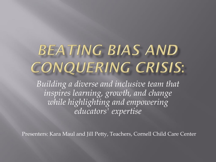 building a diverse and inclusive team that n.w