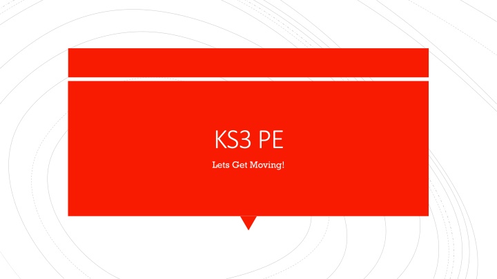 ks3 pe lets get moving n.w